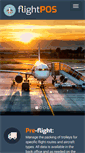 Mobile Screenshot of flightpos.com