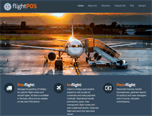 Tablet Screenshot of flightpos.com